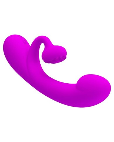 PRETTY LOVE SINCERE VIBRADOR Y ONDAS ESTIMULADORAS DE CLITORIS SILICONA MORADO PRETTY LOVE SINCERE VIBRADOR Y ONDAS ESTIMULADORAS DE CLITORIS SILICONA MORADO