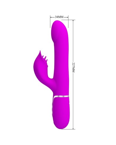 PRETTY LOVE VIBRADOR RABBIT PERLAS VIOLETA PRETTY LOVE VIBRADOR RABBIT PERLAS VIOLETA