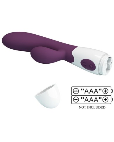 PRETTY LOVE ALVIS VIBRADOR RABBIT PUNTO G MORADO PRETTY LOVE ALVIS VIBRADOR RABBIT PUNTO G MORADO
