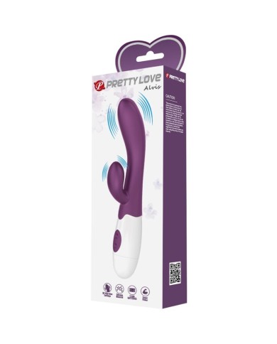 PRETTY LOVE ALVIS VIBRADOR RABBIT PUNTO G MORADO PRETTY LOVE ALVIS VIBRADOR RABBIT PUNTO G MORADO