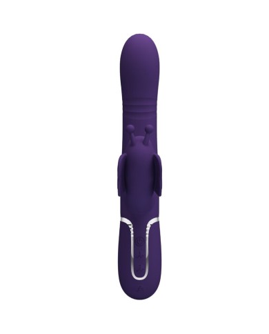PRETTY LOVE VIBRADOR RABBIT MULTIFUNCION 4 EN 1 MARIPOSA MORADO PRETTY LOVE VIBRADOR RABBIT MULTIFUNCION 4 EN 1 MARIPOSA MORADO