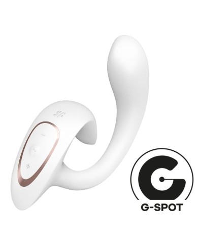 SATISFYER G FOR GODDESS 1 VIBRADOR RABBIT BLANCO SATISFYER G FOR GODDESS 1 VIBRADOR RABBIT BLANCO