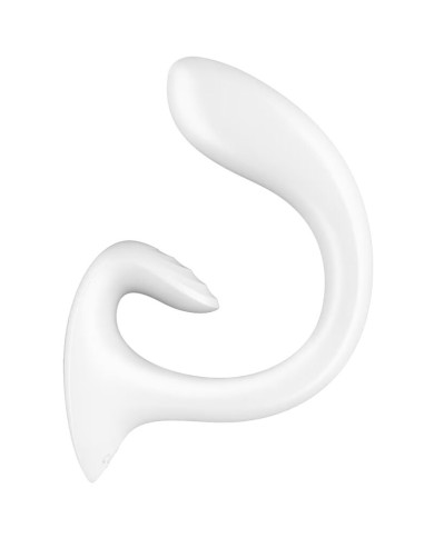 SATISFYER G FOR GODDESS 1 VIBRADOR RABBIT BLANCO SATISFYER G FOR GODDESS 1 VIBRADOR RABBIT BLANCO