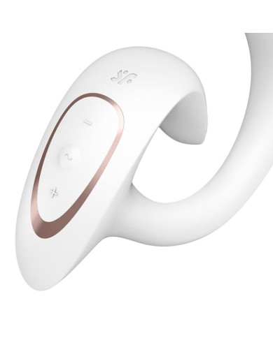 SATISFYER G FOR GODDESS 1 VIBRADOR RABBIT BLANCO SATISFYER G FOR GODDESS 1 VIBRADOR RABBIT BLANCO