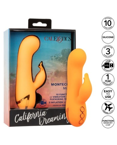 CALEXOTICS MONTECITO MUSE VIBRADOR RABBIT NARANJA BY CALIFORNIA DREAMING CALEXOTICS MONTECITO MUSE VIBRADOR RABBIT NARANJA BY CALIFORNIA DREAMING