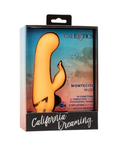 CALEXOTICS MONTECITO MUSE VIBRADOR RABBIT NARANJA BY CALIFORNIA DREAMING CALEXOTICS MONTECITO MUSE VIBRADOR RABBIT NARANJA BY CALIFORNIA DREAMING