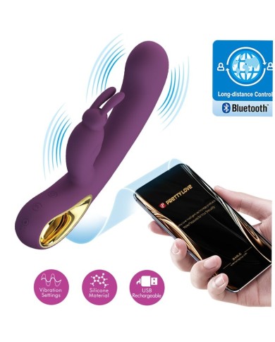 PRETTY LOVE LIAM VIBRADOR RABBIT ESTIMULADOR PUNTO G MORADO PRETTY LOVE LIAM VIBRADOR RABBIT ESTIMULADOR PUNTO G MORADO