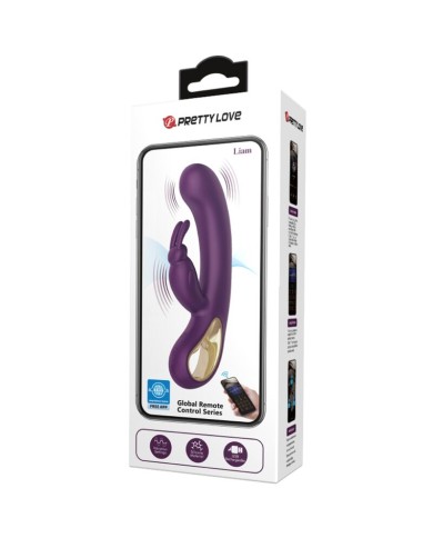 PRETTY LOVE LIAM VIBRADOR RABBIT ESTIMULADOR PUNTO G MORADO PRETTY LOVE LIAM VIBRADOR RABBIT ESTIMULADOR PUNTO G MORADO