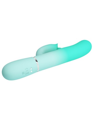 PRETTY LOVE GIGI VIBRADOR RABBIT MULTIFUNCION VERDE AGUA PRETTY LOVE GIGI VIBRADOR RABBIT MULTIFUNCION VERDE AGUA