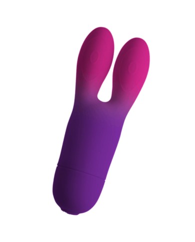 ROCKS OFF GLO GIRL BUNNY VIBRADOR FLEXIBLE MORADO ROCKS OFF GLO GIRL BUNNY VIBRADOR FLEXIBLE MORADO