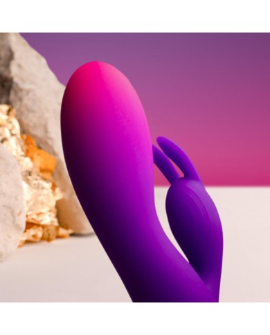 ROCKS OFF GLO GIRL VIBRADOR RABBIT MORADO ROCKS OFF GLO GIRL VIBRADOR RABBIT MORADO