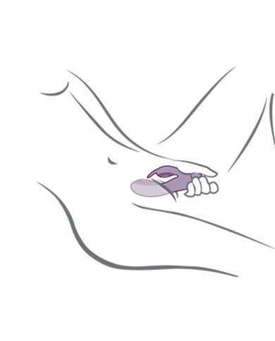 ROCKS OFF GLO GIRL VIBRADOR RABBIT MORADO ROCKS OFF GLO GIRL VIBRADOR RABBIT MORADO
