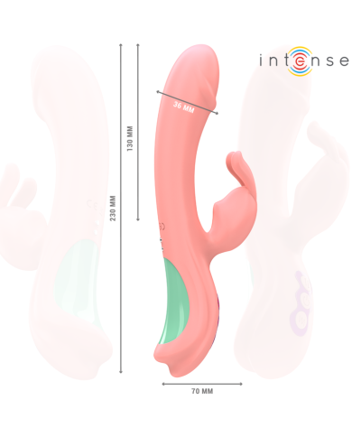 INTENSE RACHEL VIBRADOR RABBIT 5 VIBRACIONES ROSA INTENSE RACHEL VIBRADOR RABBIT 5 VIBRACIONES ROSA