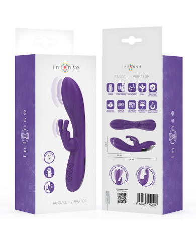 INTENSE RANDALL VIBRADOR RABBIT 10 VIBRACIONES MORADO INTENSE RANDALL VIBRADOR RABBIT 10 VIBRACIONES MORADO