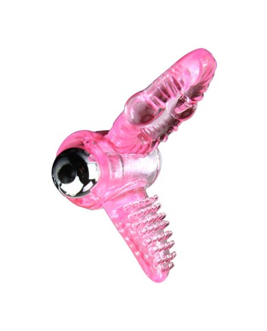 BAILE SWEET ABS 10 RITMOS RING ANILLO PENE VIBRADOR ROSA