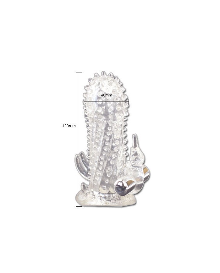 BAILE BRAVE MAN EXTENSION PENE VIBRADOR RABBIT BAILE BRAVE MAN EXTENSION PENE VIBRADOR RABBIT
