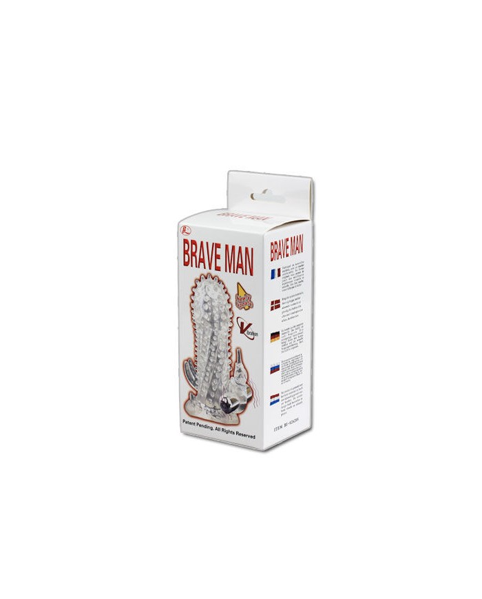 BAILE BRAVE MAN EXTENSION PENE VIBRADOR RABBIT BAILE BRAVE MAN EXTENSION PENE VIBRADOR RABBIT