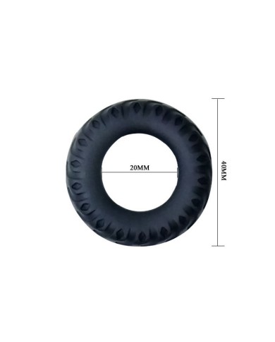 BAILE TITAN COCKRING BLACK GREEN 2 CM BAILE TITAN COCKRING BLACK GREEN 2 CM