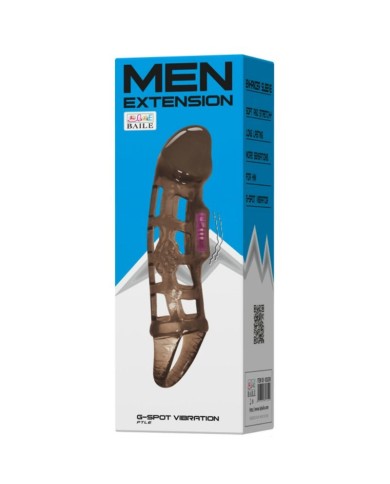 BAILE FUNDA EXTENSORA PENE CON VIBRACION Y STRAP 135 CM BAILE FUNDA EXTENSORA PENE CON VIBRACION Y STRAP 135 CM