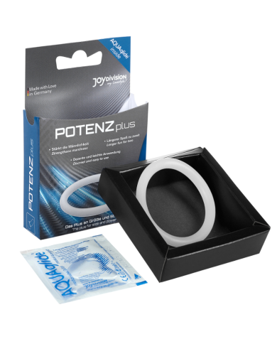 JOYDIVISION POTENZDUO PLUS ANILLO PARA PENE BLANCO M JOYDIVISION POTENZDUO PLUS ANILLO PARA PENE BLANCO M