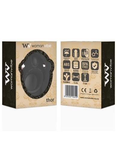 WOMANVIBE THOR ANILLO VIBRADOR SILICONA WOMANVIBE THOR ANILLO VIBRADOR SILICONA