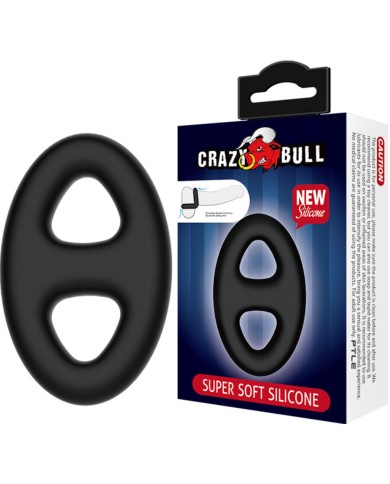 CRAZY BULL ANILLO DOBLE SILICONA OVALADO CRAZY BULL ANILLO DOBLE SILICONA OVALADO
