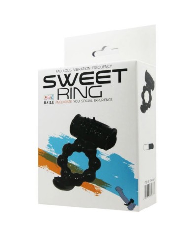 BAILE SWEET RING ANILLO CON DOBLE ESTIMULADOR BAILE SWEET RING ANILLO CON DOBLE ESTIMULADOR