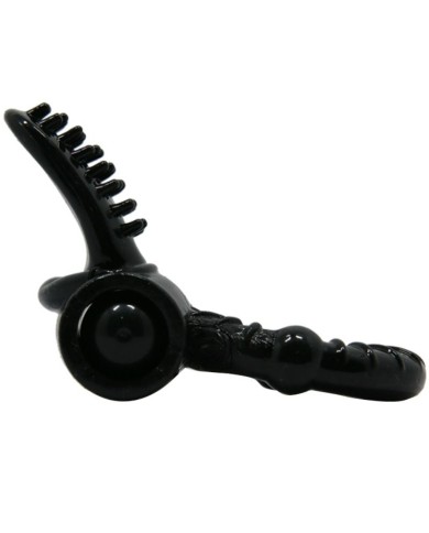 BAILE SWEET RING ANILLO VIBRADOR CON RABBIT TEXTURADO BAILE SWEET RING ANILLO VIBRADOR CON RABBIT TEXTURADO