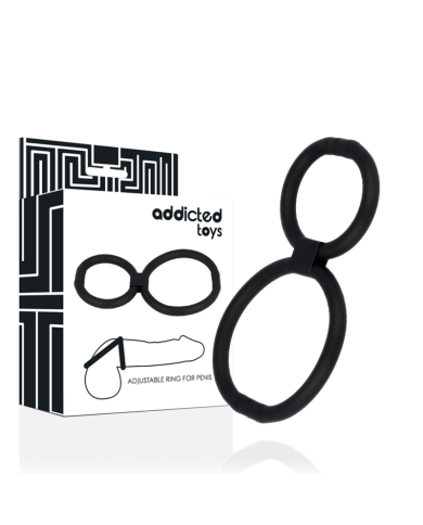 ADDICTED TOYS ANILLAS AJUSTABLE PENE ADDICTED TOYS ANILLAS AJUSTABLE PENE