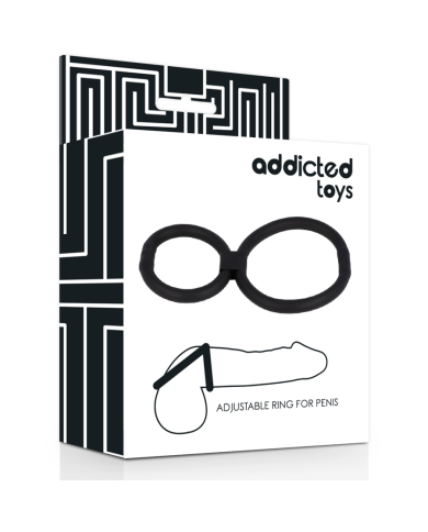 ADDICTED TOYS ANILLAS AJUSTABLE PENE ADDICTED TOYS ANILLAS AJUSTABLE PENE