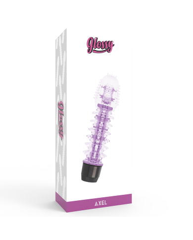 GLOSSY AXEL VIBRATOR LILAC