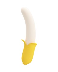 PRETTY LOVE BANANA GEEK SUPER POWER 7 VIBRATIONS UPDOWN SILICONE BLACK