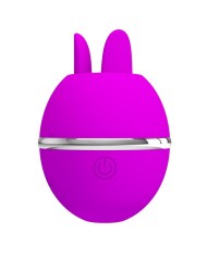 PRETTY LOVE GEMINI BALL PURPLE ROUND SILICONE VIBRATOR