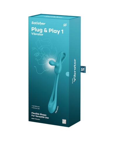 SATISFYER PLUG PLAY 1 FLEXIBLE MULTIVIBRATOR
