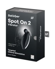 SATISFYER SPOT ON 2 LAY ON VIBRATOR BLACK