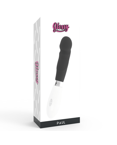 GLOSSY PAUL VIBRATOR BLACK