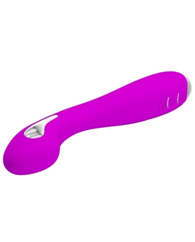 PRETTY LOVE HECTOR RECHARGEABLE ELECTROSHOCK VIBRATOR WATERPROOF PURPLE