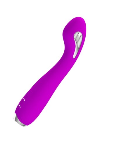 PRETTY LOVE HECTOR RECHARGEABLE ELECTROSHOCK VIBRATOR WATERPROOF PURPLE