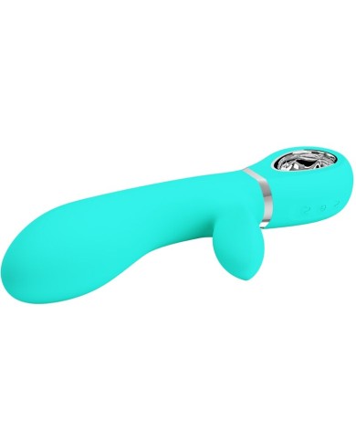 PRETTY LOVE THOMAS MULTIFUNCTION G SPOT VIBRATOR AQUA GREEN