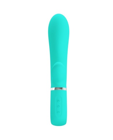 PRETTY LOVE THOMAS MULTIFUNCTION G SPOT VIBRATOR AQUA GREEN