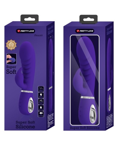 PRETTY LOVE PRESCOTT MULTIFUNCTION G SPOT VIBRATOR PURPLE