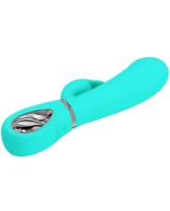 PRETTY LOVE PRESCOTT MULTIFUNCTION G SPOT VIBRATOR AQUA GREEN