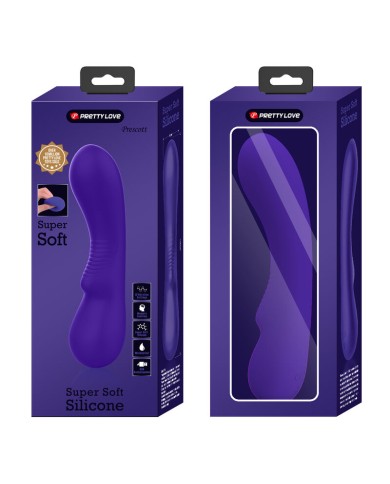 PRETTY LOVE PRESCOTT RECHARGEABLE VIBRATOR PURPLE