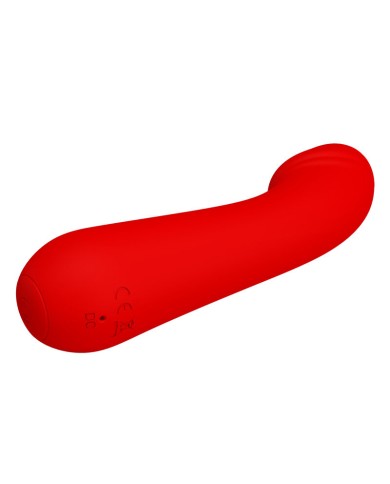 PRETTY LOVE CETUS RECHARGEABLE VIBRATOR RED