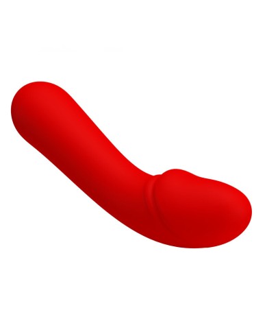 PRETTY LOVE CETUS RECHARGEABLE VIBRATOR RED