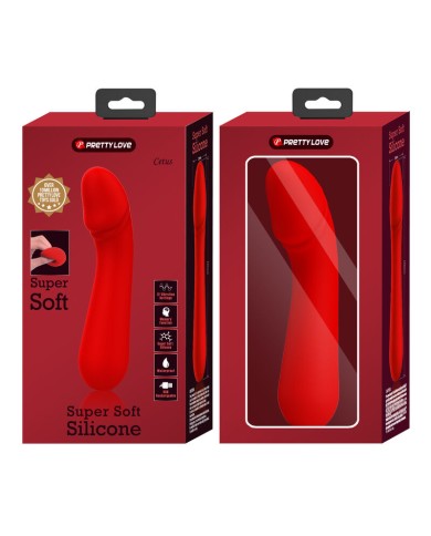 PRETTY LOVE CETUS RECHARGEABLE VIBRATOR RED