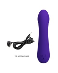 PRETTY LOVE CETUS RECHARGEABLE VIBRATOR PURPLE