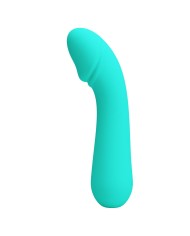 PRETTY LOVE CETUS RECHARGEABLE VIBRATOR AQUA GREEN