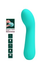 PRETTY LOVE FAUN RECHARGEABLE VIBRATOR AQUA GREEN