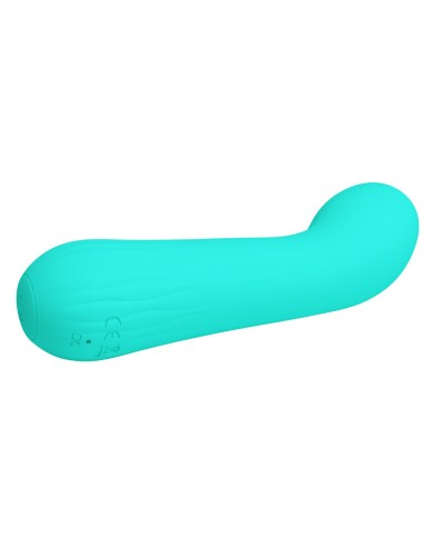 PRETTY LOVE FAUN RECHARGEABLE VIBRATOR AQUA GREEN